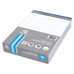 OLYMPIC PAD A4 PREMIUM 8Mm Ruled 50 Leaf White Paper Pack Of 10