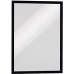 Durable Duraframe Magnetic Sign Holder A3 Black Pack of 5