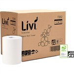 Livi Everyday Hand Towel Roll 7202  1 Ply 80m Roll Carton of 16 Rolls