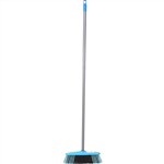Cleanlink Indoor Broom with Metal Handle Blue 