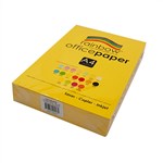 Rainbow Copy Paper A4 80gsm Bright Yellow Rm500 