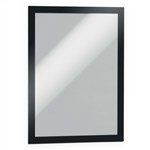 DURABLE DURAFRAME SIGN HOLDER SELFADHESIVE A4 BLACK PACK 2