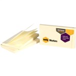 Marbig Notes 75x125mm Yellow Pk12