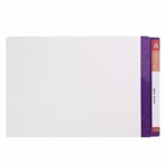 AVERY LATERAL FILES F Cap White Purple Mylar Tab 