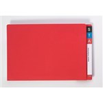 AVERY SHELF LATERAL FILES F C Extra Heavy Weight Red 