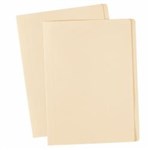 AVERY BUFF MANILLA FOLDERS F Cap Extra Heavy Weight Buff 