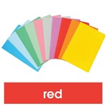 Avery Manilla Folder Red Foolscap Box 100