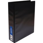 Bantex Insert Binder A4 38mm 2D Ring Black 