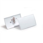 DURABLE CLICK FOLD NAME BADGE With Combi Clip Box 25 