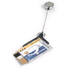 Durable Convention Card Holder Deluxe Duo Reel Pro  