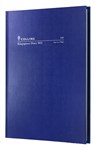 2025 Collins Kingsgrove Diary A4  1 Day To Page  Blue Hard Cover