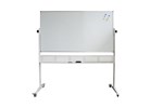 FURNX DOUBLE SIDED WHITEBOARD 1500x900mm Incl Stand Mobile 