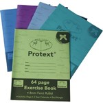 Protext Exercise Book 225x175mm 8mm Ruled 64 Page Butterfly 