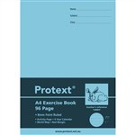 Protext Exercise Book A4 8mm Ruled 96 Page  Rabbit 