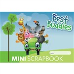 BEST BUDDIES MINI SCRAP BOOK 64pg  165mm x 240mm  100gsm 