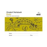 Writer Student Note Book  Khaki  32 Page  Double Ruled 12mm 