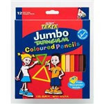 TEXTA COLOURED PENCILS Jumbo Triangular Pk12 
