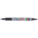 ARTLINE 041T PERMANENT MARKER Dual Nib Black 