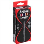 ARTLINE 200 FINELINER PENS 04mm Assorted 8 Colours Pack of 12