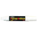 ARTLINE POSTER MARKER 12mm Chisel White 