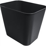 Plastic Waste Bin  15 Litre Black  Made In Australia