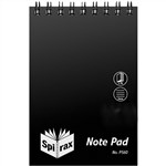 Spirax P560 Black Pocket Notebook Top Opening  112mm x77mm  Each