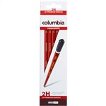 Columbia Copperplate Pencil Hexagon 2H Bx20