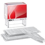 COLOP P30 2 DIY STAMP Set 18x47mm 2 Sets Typesets 