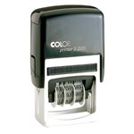 Colop S220B Just Date Stamp  4mm Type Black 
