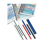 GBC Binding Combs 12mm 95 Sheets Capacity Red Pk100