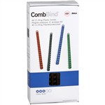GBC Binding Combs 14mm  Black Bx100
