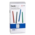 GBC Binding Combs 14mm 125 Sheets Capacity White Pk100