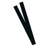 QUARTET MAGNETIC STRIPS 25x300mm Black 2PK 