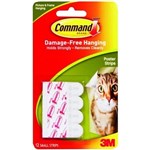 3M 17024 POSTER STRIPS White 