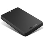 TOSHIBA 25 INCH PORTABLE HDD Black 2TB USB 30 Canvio Basic 5400rpm 12m Cable