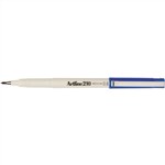 Artline 210 Fineliner Pen 06mm Blue Each