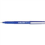 Artline 220 Super Fine Pen 02mm Blue Each