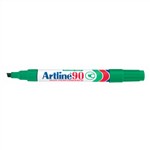 Artline Permanent Marker Chisel Point 25mm  Green Each
