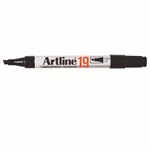Artline 19 Industrial Marker Chisel Point Black Each