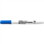 Artline Supreme Whiteboard Marker Bullet 15mm Blue  Anitmicrobial Box Of 12 