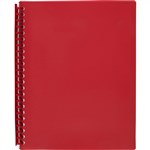 Refillable Display Book A4 20 Pocket red Each