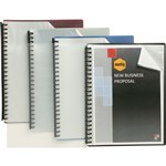 Refillable Clearfront Display Book A4 20 Pocket Blue  Each