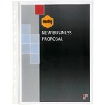 Marbig Heavy Duty Sheet Protectors A3 Portrait Copysafe Bx100  Punched Long Side