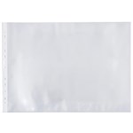 Marbig Heavy Duty Sheet Protectors A3 Copysafe Landscape Bx100  Punched Short Side