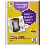 Marbig Expanding Sheet protectors A4 Pk10