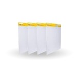 POSTIT 559 White  Super Sticky Wall Pad  30 Sheets Per Pad  635mm x 775mm  Value Pack Of 4 