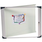 NOBO EXTERNAL NOTICE BOARDS 1DR Lockable HD 1034x977 Wht 