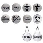 DURABLE PICTOGRAM SIGN Push 65mm 