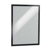 DURABLE DURAFRAME SIGN HOLDER Black A3 Adhesive Back Pack of 2
