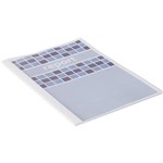 GBC Thermal Binding Covers A4 3mm Spine White  Clear  Pk100